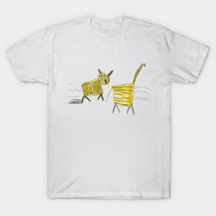 Cheetah and Giraffe T-Shirt